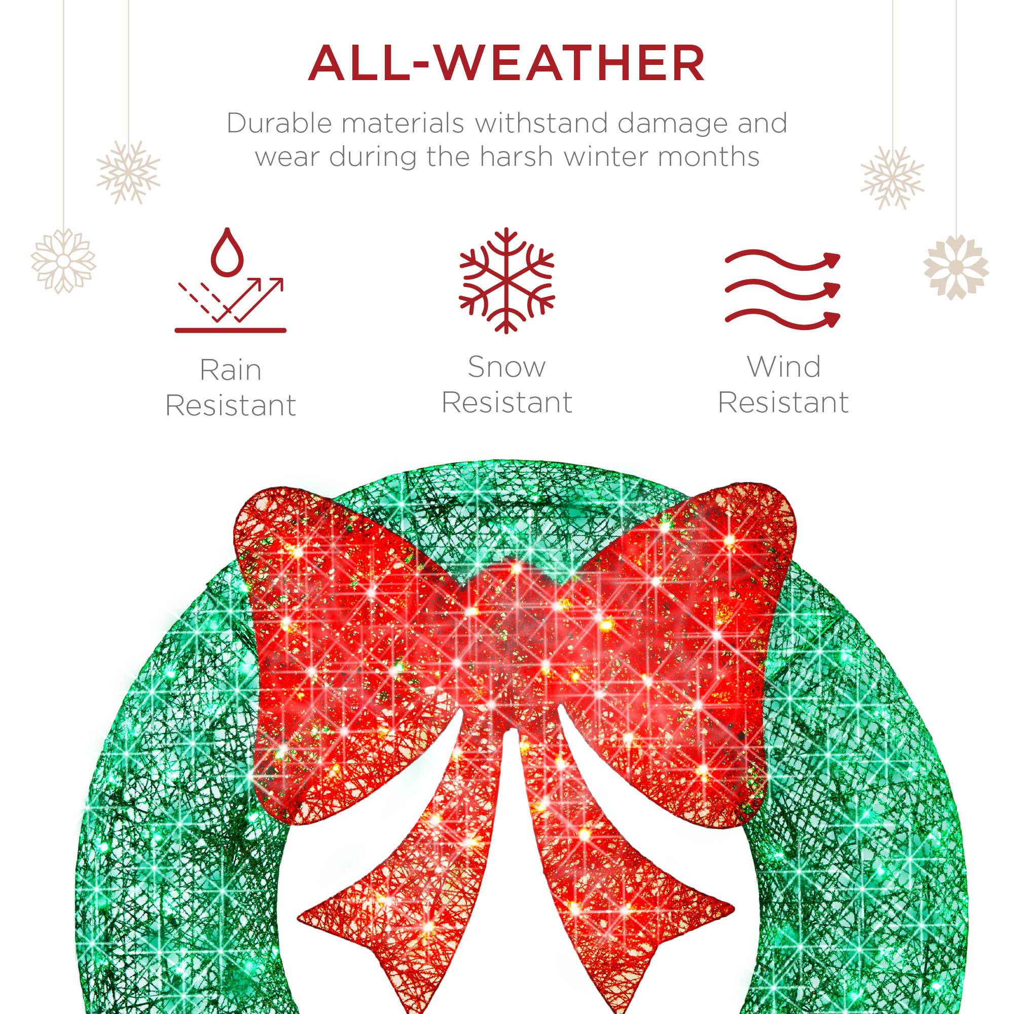 ALL-WEATHER

Durable materials withstand damage and wear during the harsh winter months

Rain Resistant  
Snow Resistant  
Wind Resistant