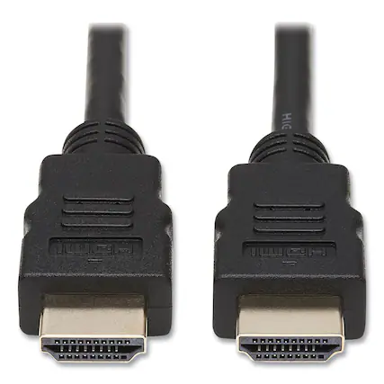Front. Tripp Lite - P568-010 10 ft. Digital Video with Audio (M/M) Ultra HD 4K x 2K High Speed HDMI Cable - Black - Black.