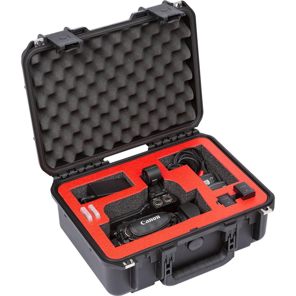Alt View 3. SKB - iSeries Waterproof Case for Canon XA11, XA15, XA40, XA45 Camcorders 3i-1510-6XA.