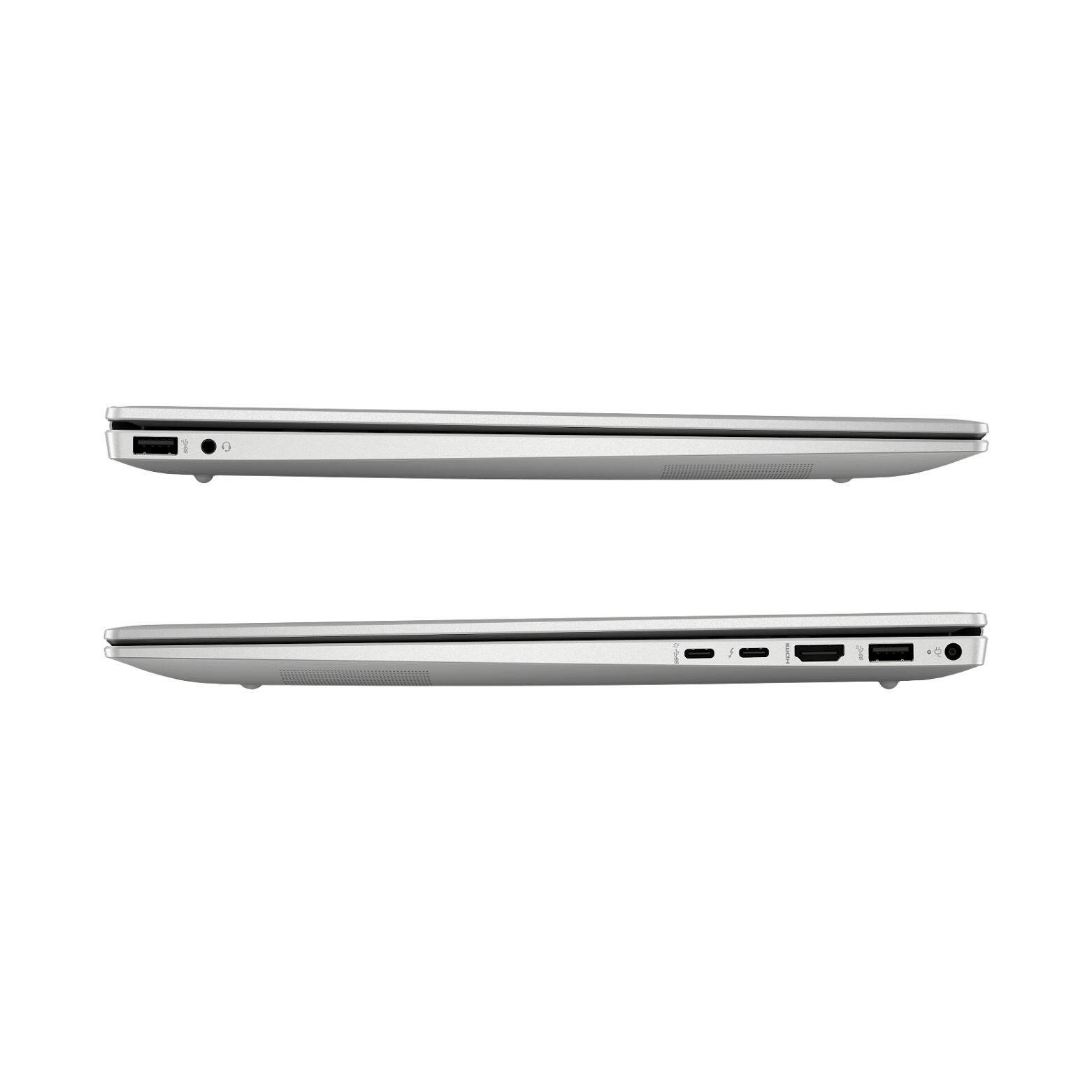 Alt View 4. HP - Pavilion Plus 16-ab1010nr 16" WQXGA Intel Core Ultra 7 155H 3.8 GHz up to 4.8 GHz 16GB 512GB SSD Windows 11 Home - Natural Silver.