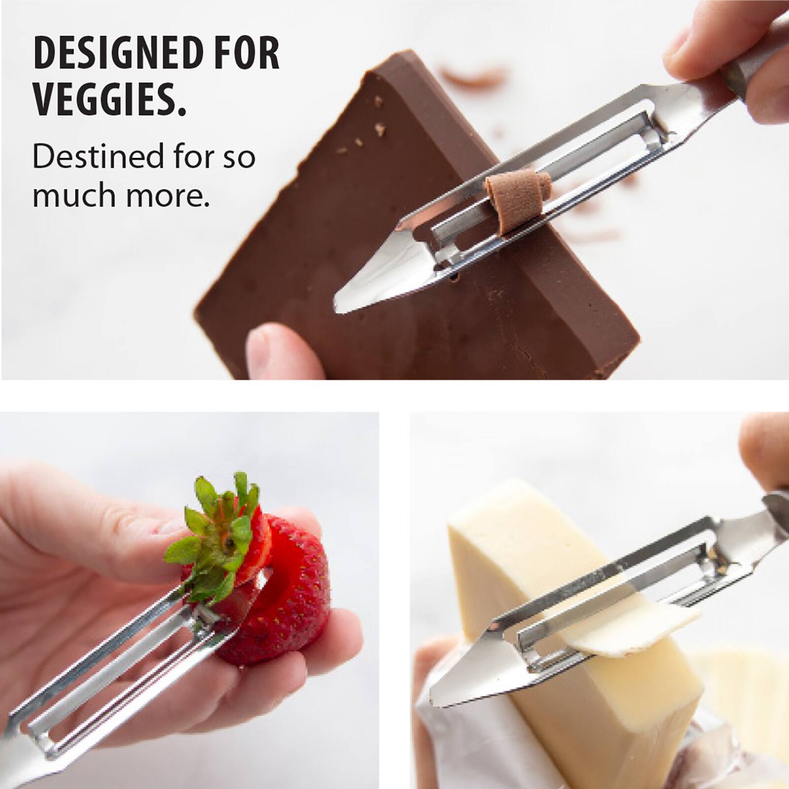 DESIGNED FOR VEGGIES.  
Destined for so much more.