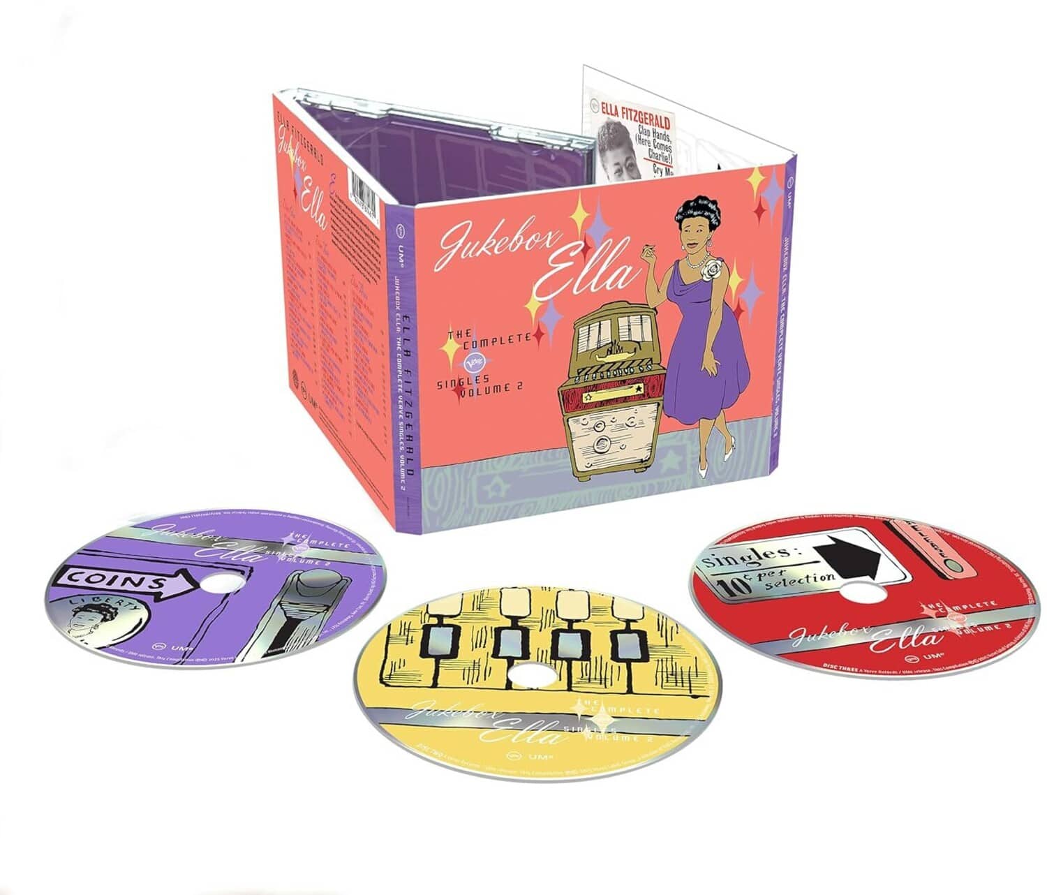 Ella Fitzgerald - Jukebox Ella: The Complete Verve Singles 2   - COMPACT DISCS [CD]