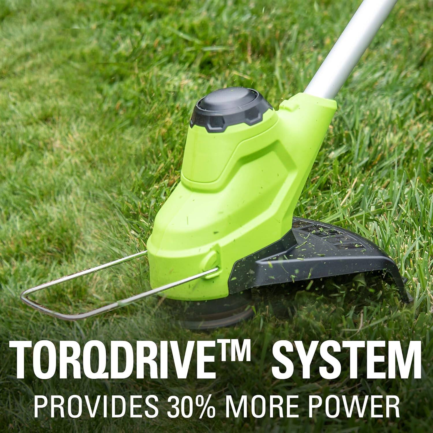 TORQDRIVE™ SYSTEM PROVIDES 30% MORE POWER