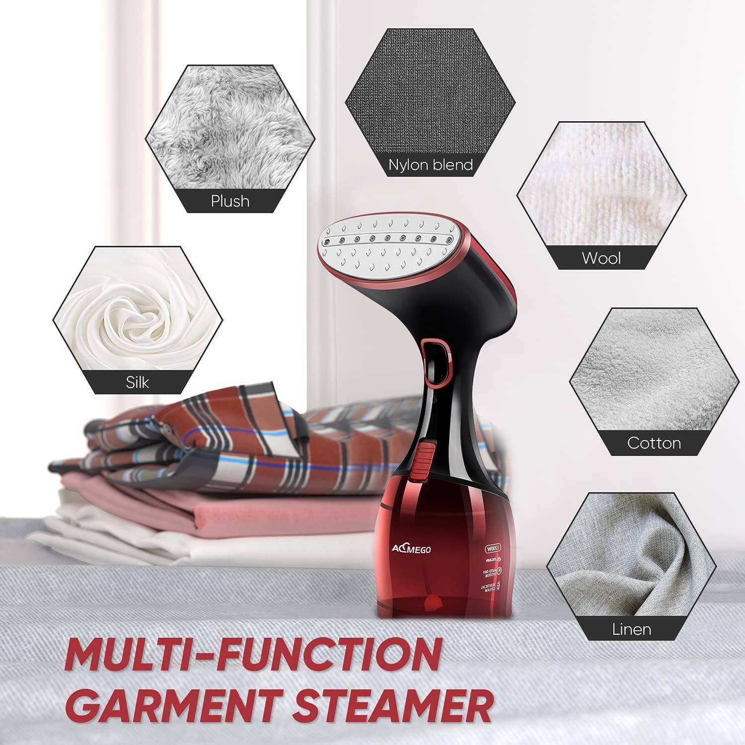 Nylon blend Plush / Wool Silk Cotton MEGO - MULTI-FUNCTION GARMENT STEAMER Linen

MULTI-FUNCTION GARMENT STEAMER