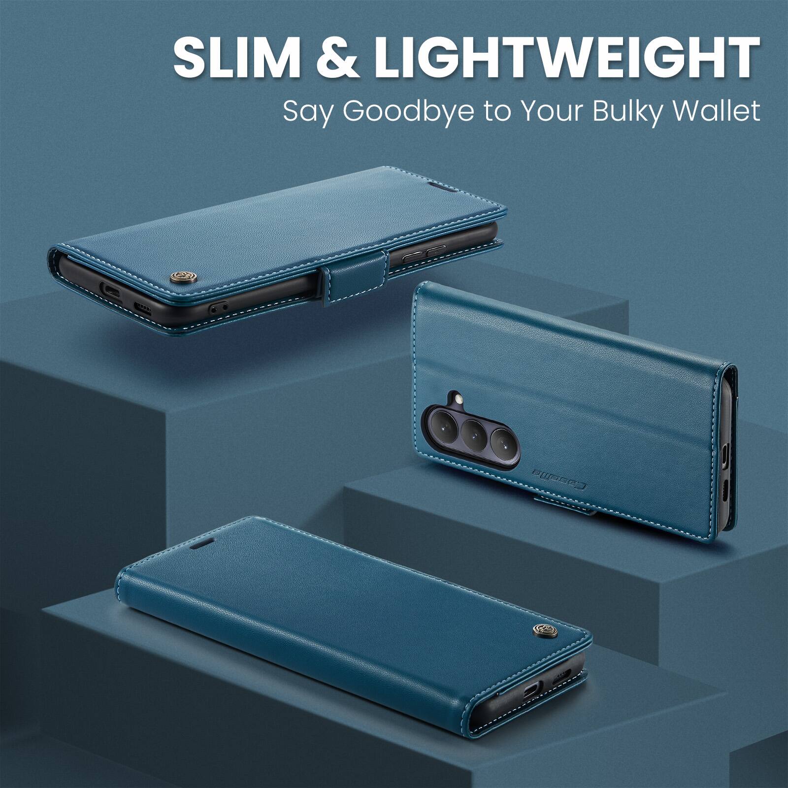 SLIM & LIGHTWEIGHT  
Say Goodbye to Your Bulky Wallet