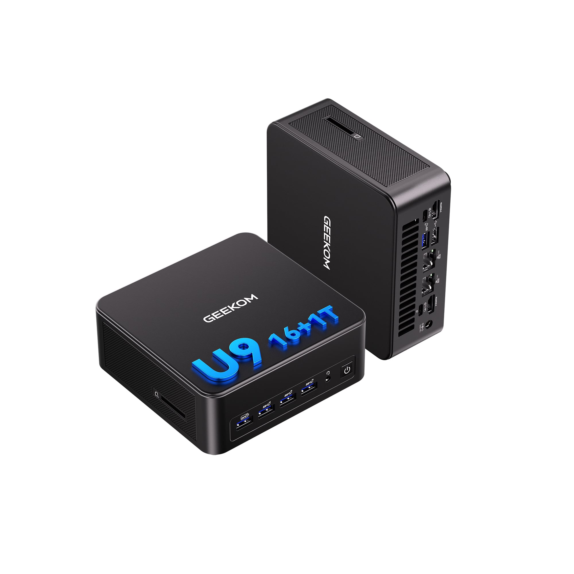 Geekom - IT13 Max Mini PC,  Intel Core Ultra 9 185H, 16GB RAM& 1TB NVMe Gen4*4 SSD, Windows 11 Pro Pre-installed