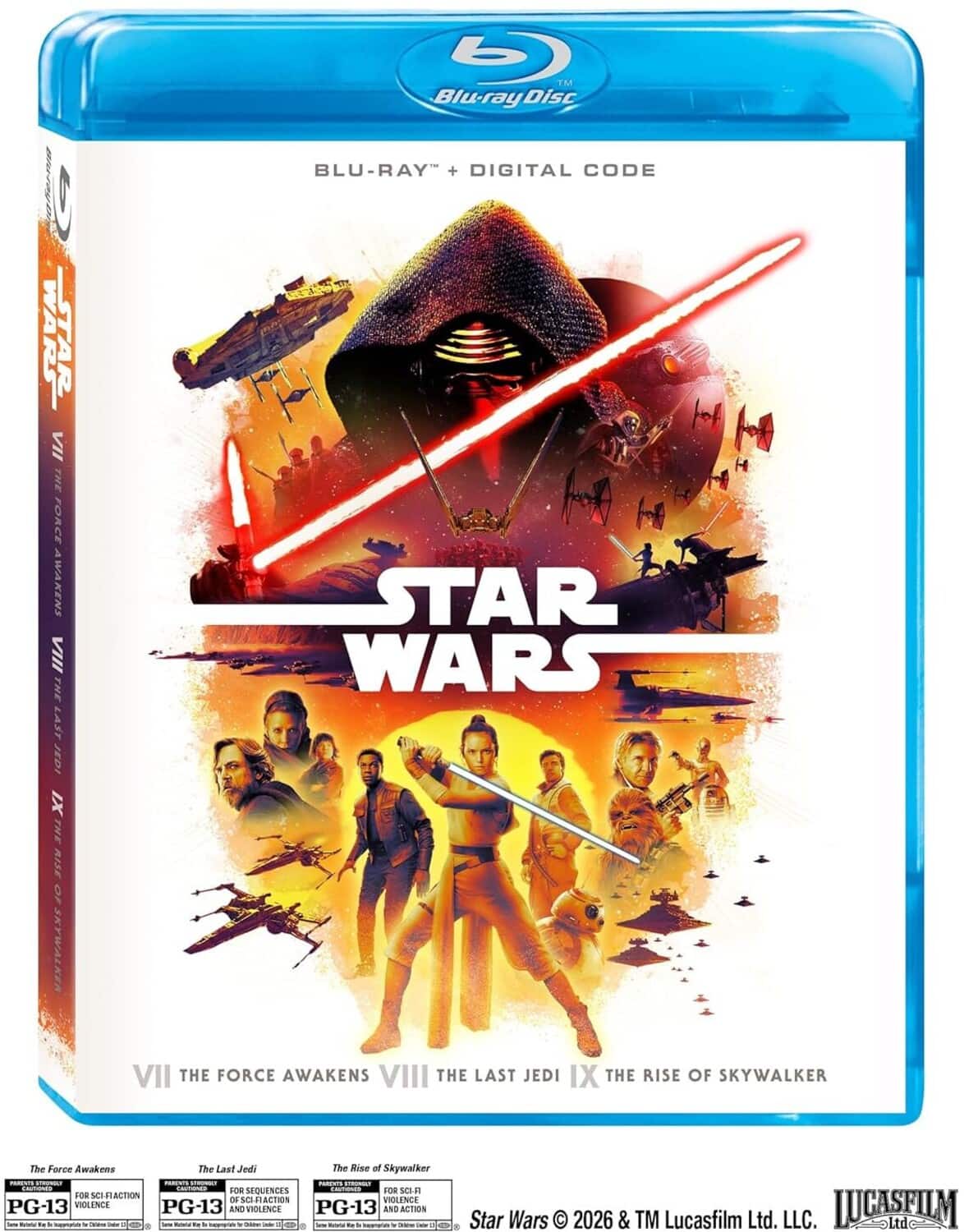 Star Wars: Sequel Trilogy   - BLU-RAY [Standard]