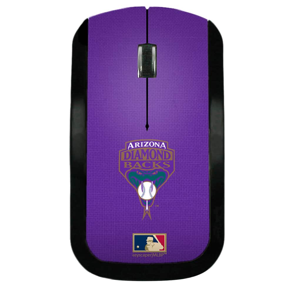 Keyscaper - Arizona Diamondbacks 1999-2006 Cooperstown Solid Design Wireless Mouse - Wireless - Multicolor