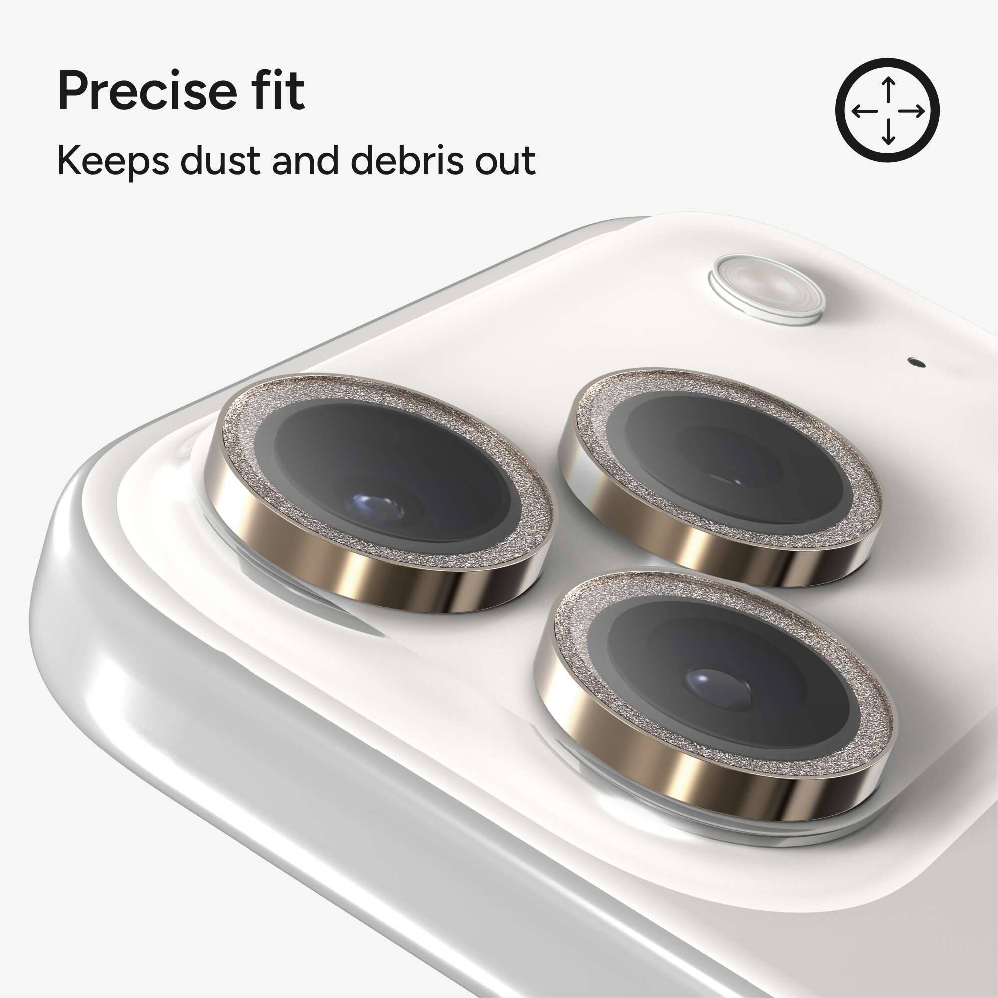 Precise fit  
Keeps dust and debris out