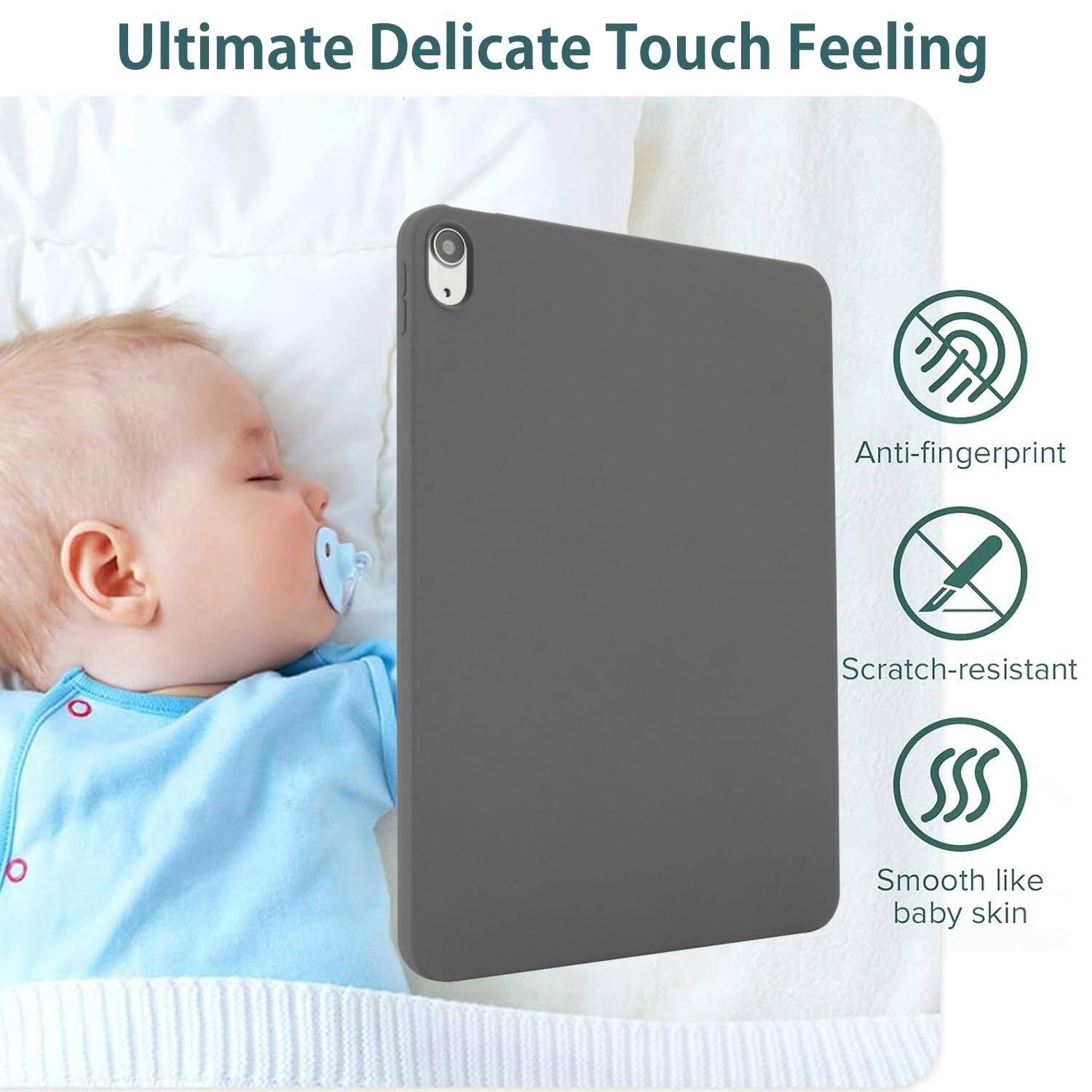 Ultimate Delicate Touch Feeling

- Anti-fingerprint
- Scratch-resistant
- Smooth like baby skin