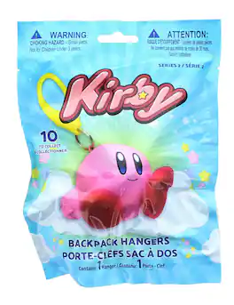 Just Toys LLC - Nintendo Kirby Series 2 Backpack Hangers | One Random - Pink