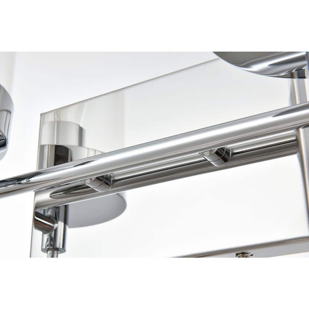 Living District - Benny 2 light Bath Sconce - Chrome And Clear price history on PriceWatchPro