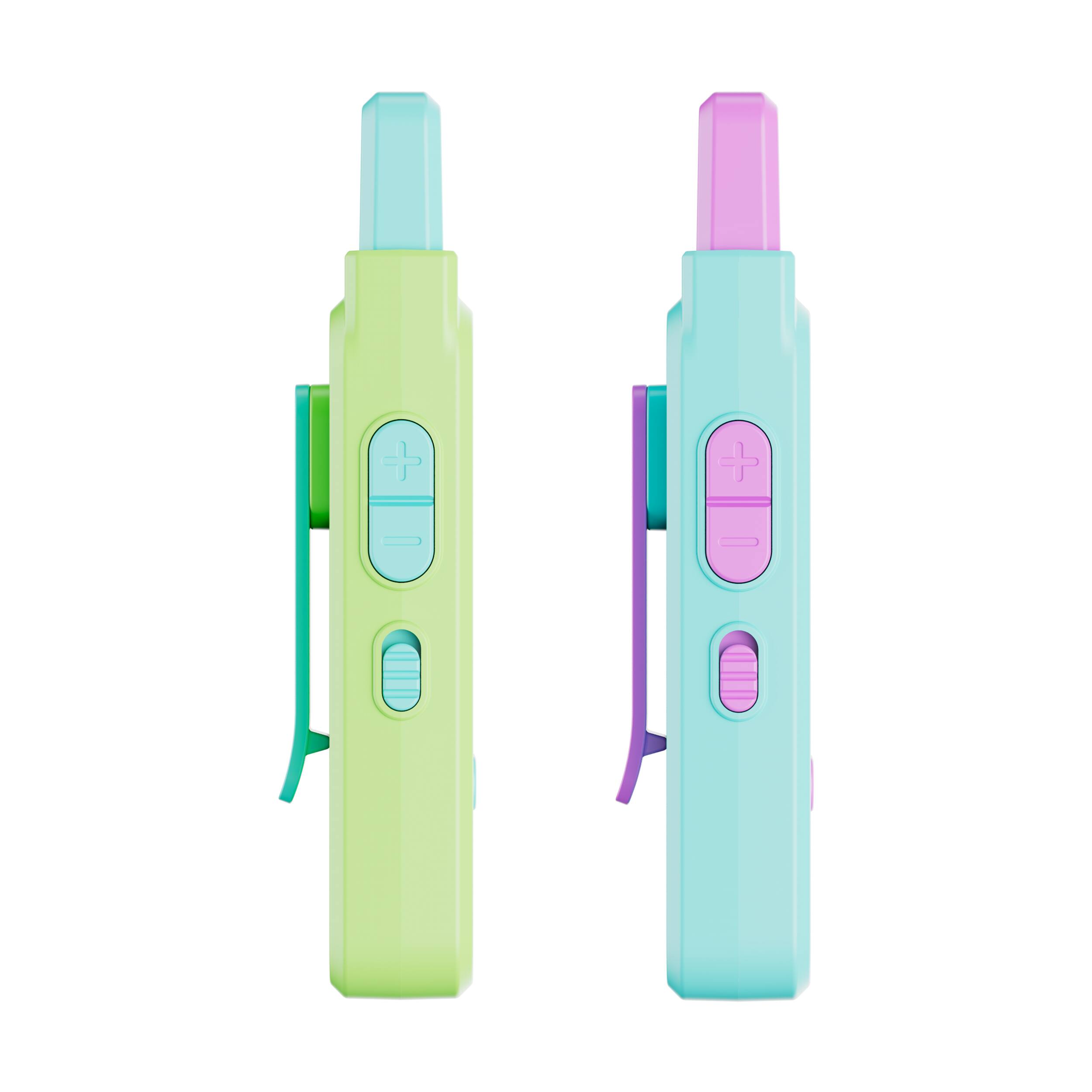 Alt View 1. Contixo - TK1 Kids Video Walkie Talkies, 2-Way Video & Voice, Camera, Flashlight, Voice Changer, SOS Alarm - 2 Pack - Blue, Green.