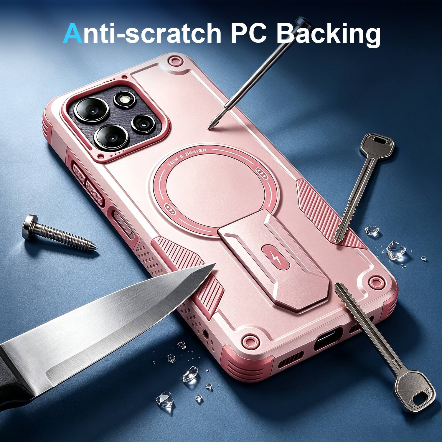 Anti-scratch PC Backing