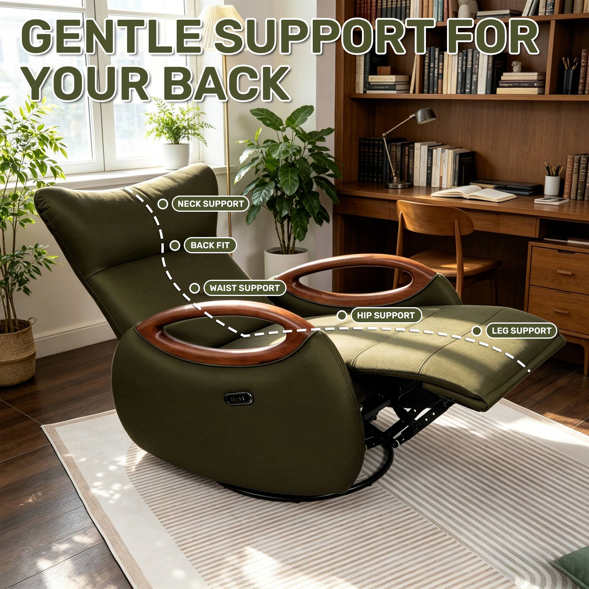 GENTLE SUPPORT FOR YOUR BACK

NECK SUPPORT
BACK FIT
WAIST SUPPORT
HIP SUPPORT
LEG SUPPORT