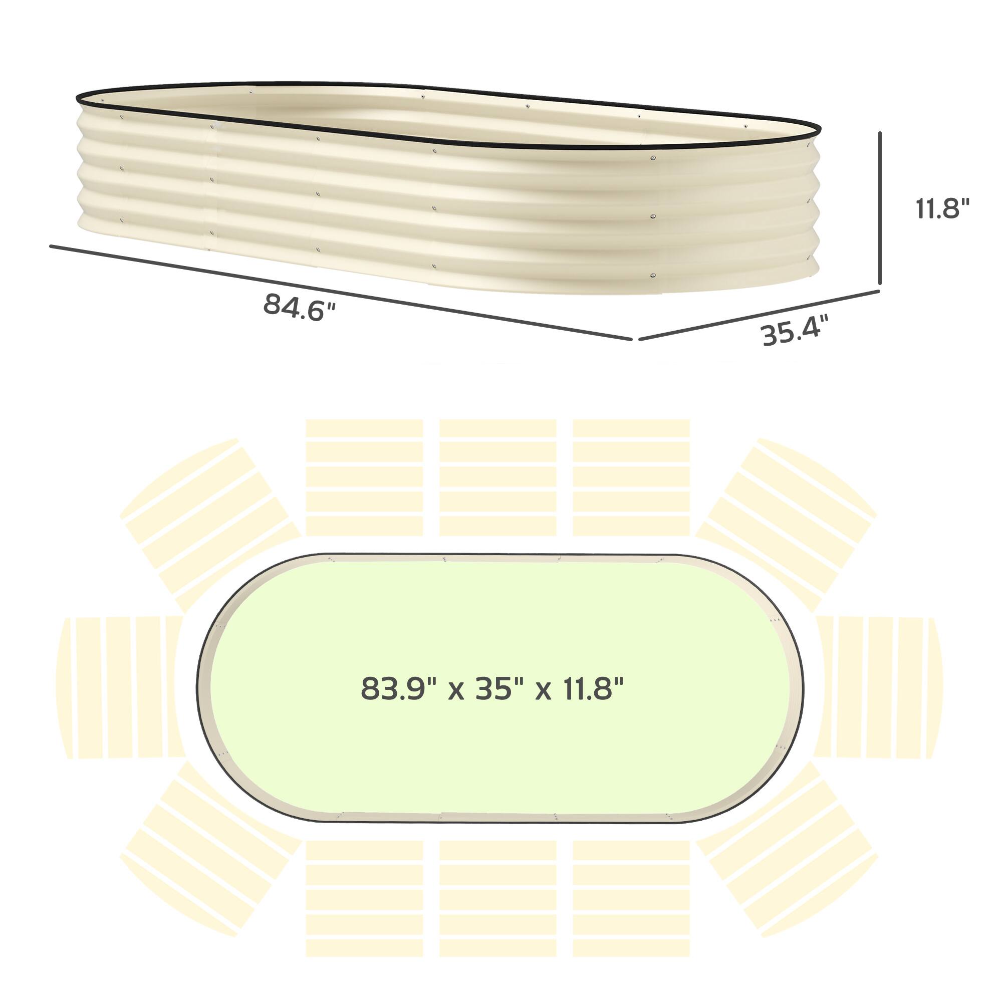 11.8", 84.6", 35.4", 83.9" x 35" x 11.8"