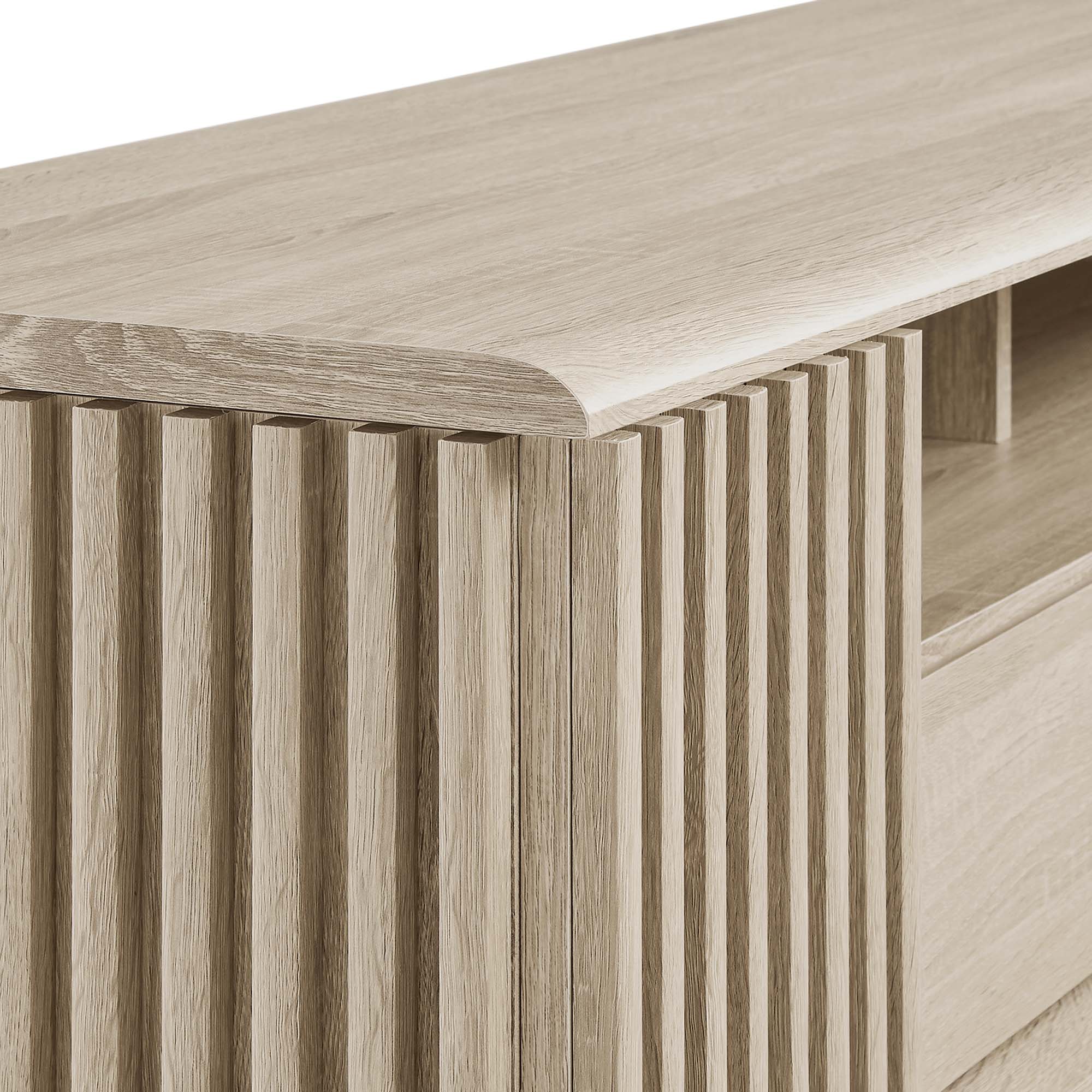 Alt View 7. Modway - Eudora 60" TV Stand by Modway - Oak.