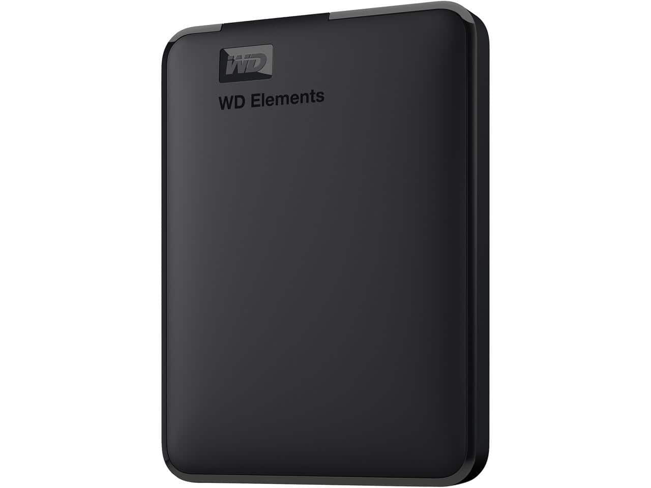 Western Digital - WD 4TB Elements USB 3.0 2.5" Portable External Hard Drive WDBU6Y0040BBK-WESN - Black