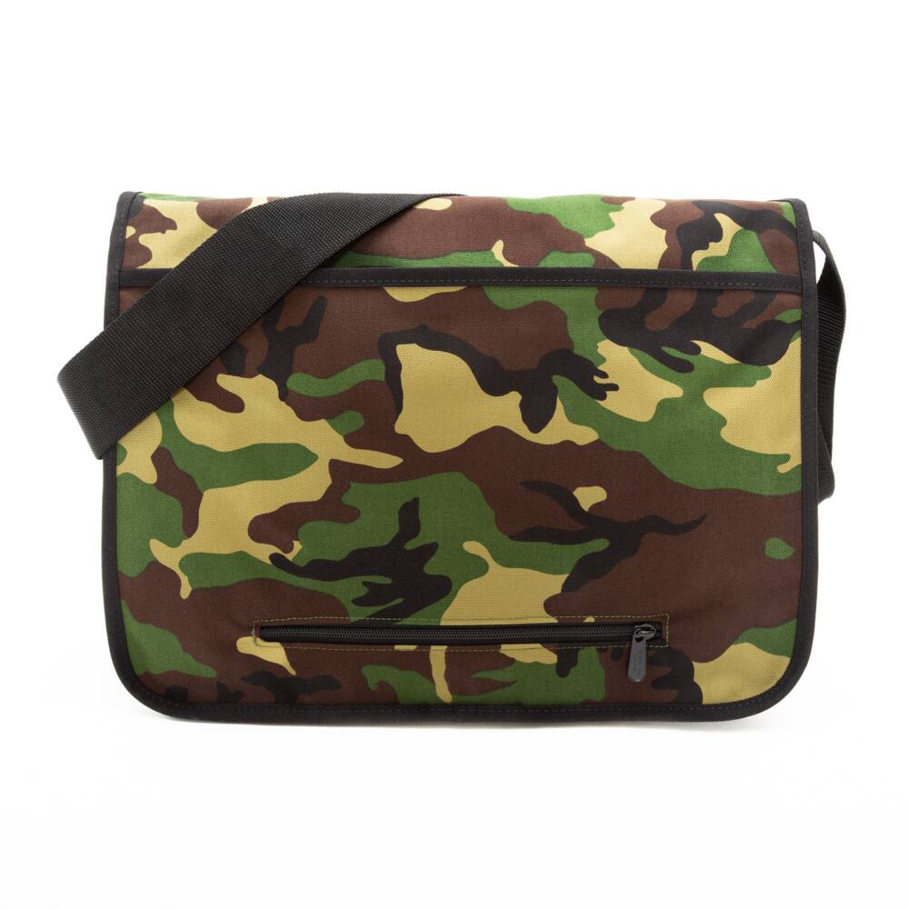 Back. Manhattan Portage - Europa (LG) With Back Zipper, Camouflage - Camouflage.