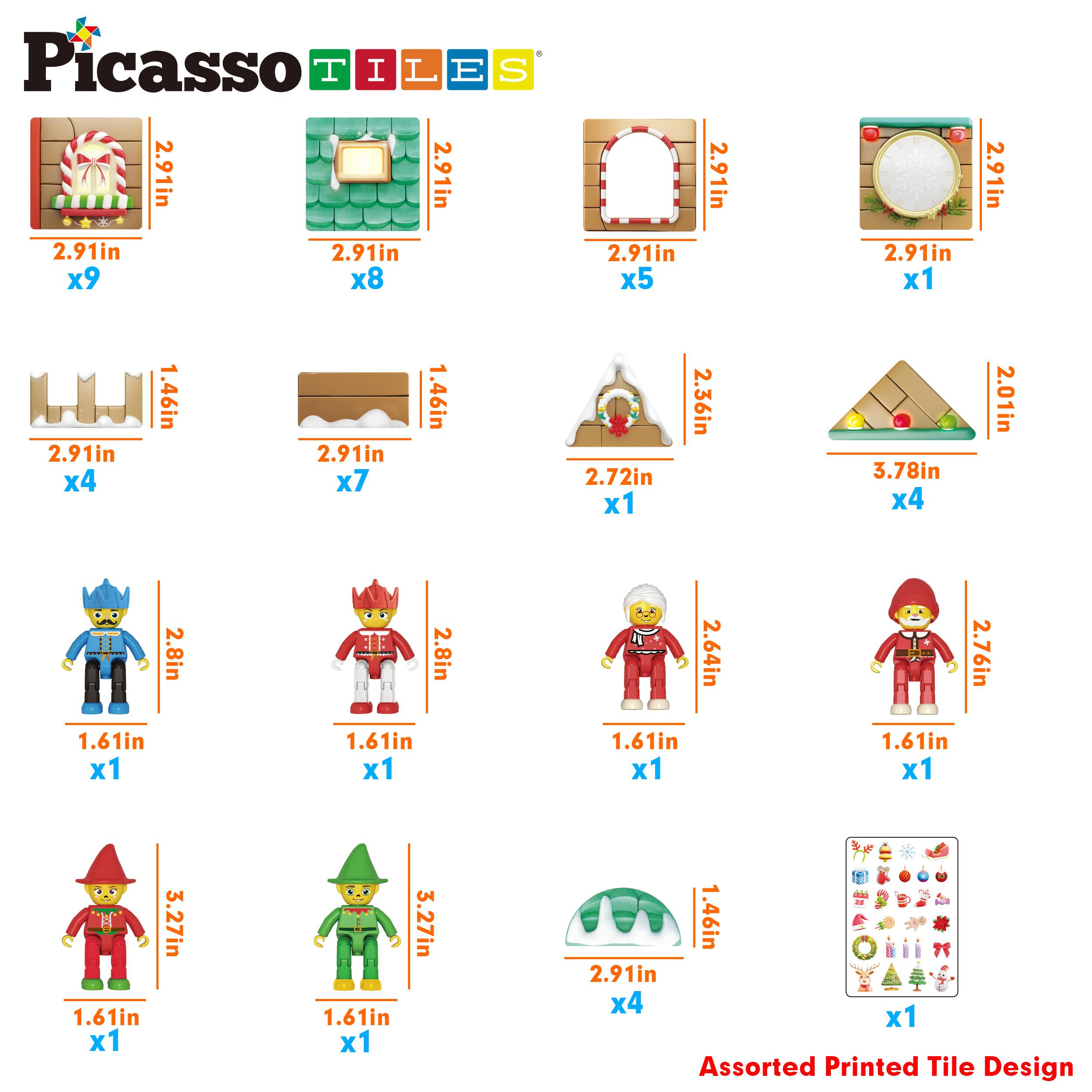Picasso TILES

- 2.91in x 9
- 2.91in x 8
- 2.91in x 5
- 2.91in x 1
- 2.91in x 4
- 1.46in x 4
- 2.91in x 7
- 1.46in x 1
- 2.72in x 1
- 3.78in x 4
- 2.01in x 1
- 2.8in x 1
- 2.8in x 1
- 2.64in x 1
- 2.76in x 1
- 1.61in x 1
- 1.61in x 1
- 1.61in x 1
- 1.61in x 1
- 1.61in x 1
- 3.27in x 1
- 1.61in x 1
- 3.27in x 1
