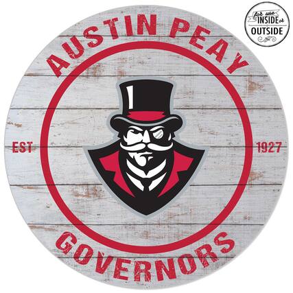 AUSTIN PEAY
EST 1927
GOVERNORS
For use INSIDE or OUTSIDE