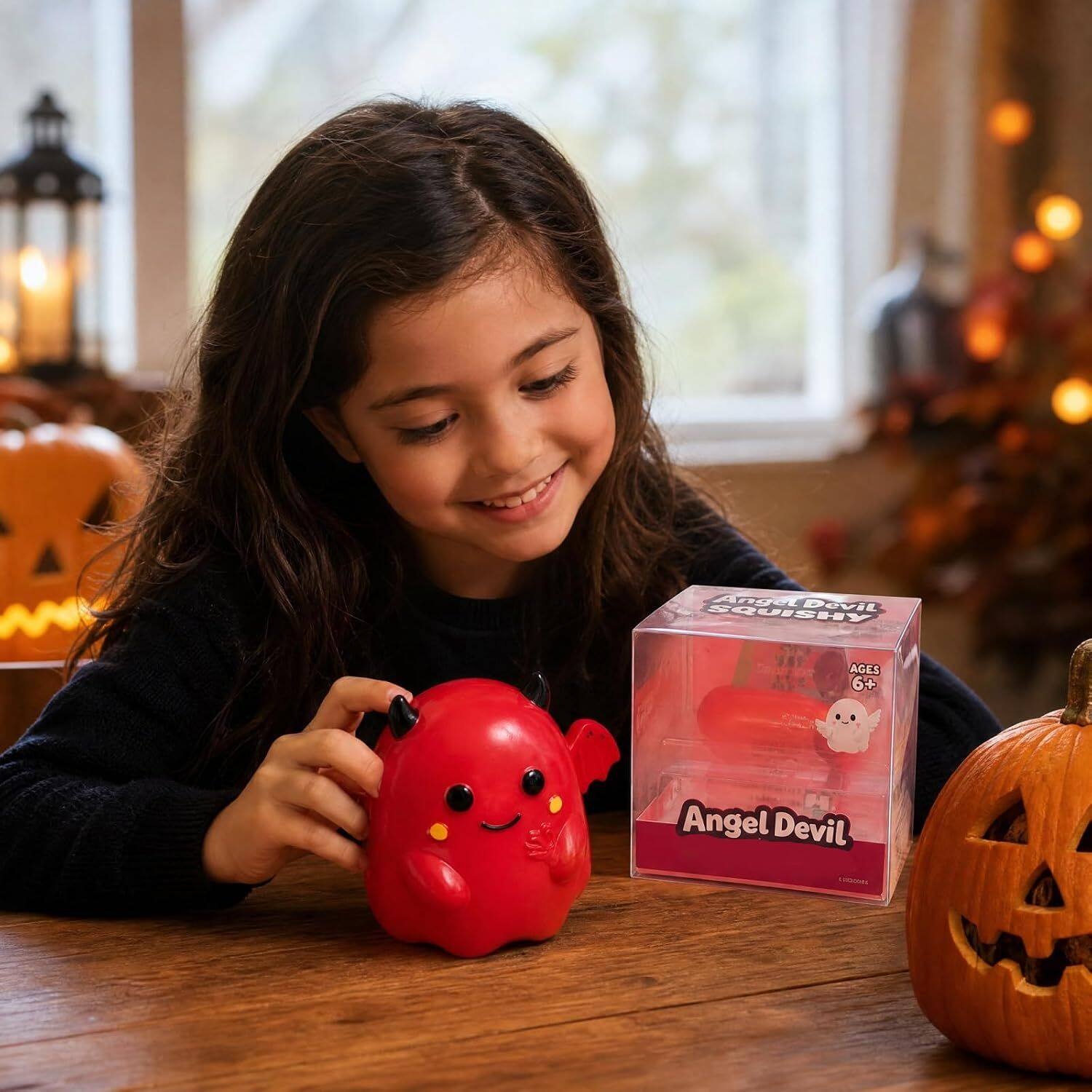 Angel Devil SQUISHY  
AGES 6+  
Angel Devil