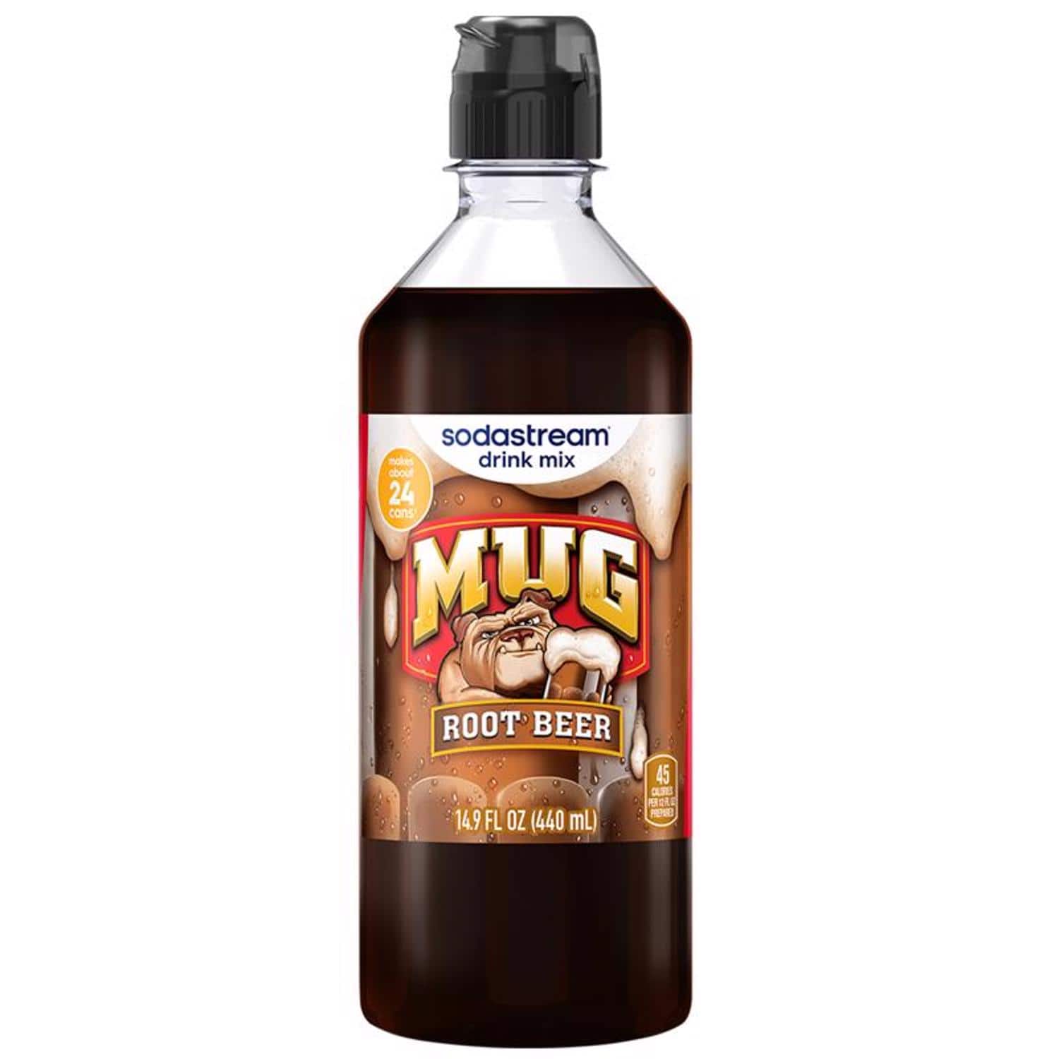 SodaStream - Mug Root Beer Root Beer Soda Mix 440 ml 1 pk - Brown