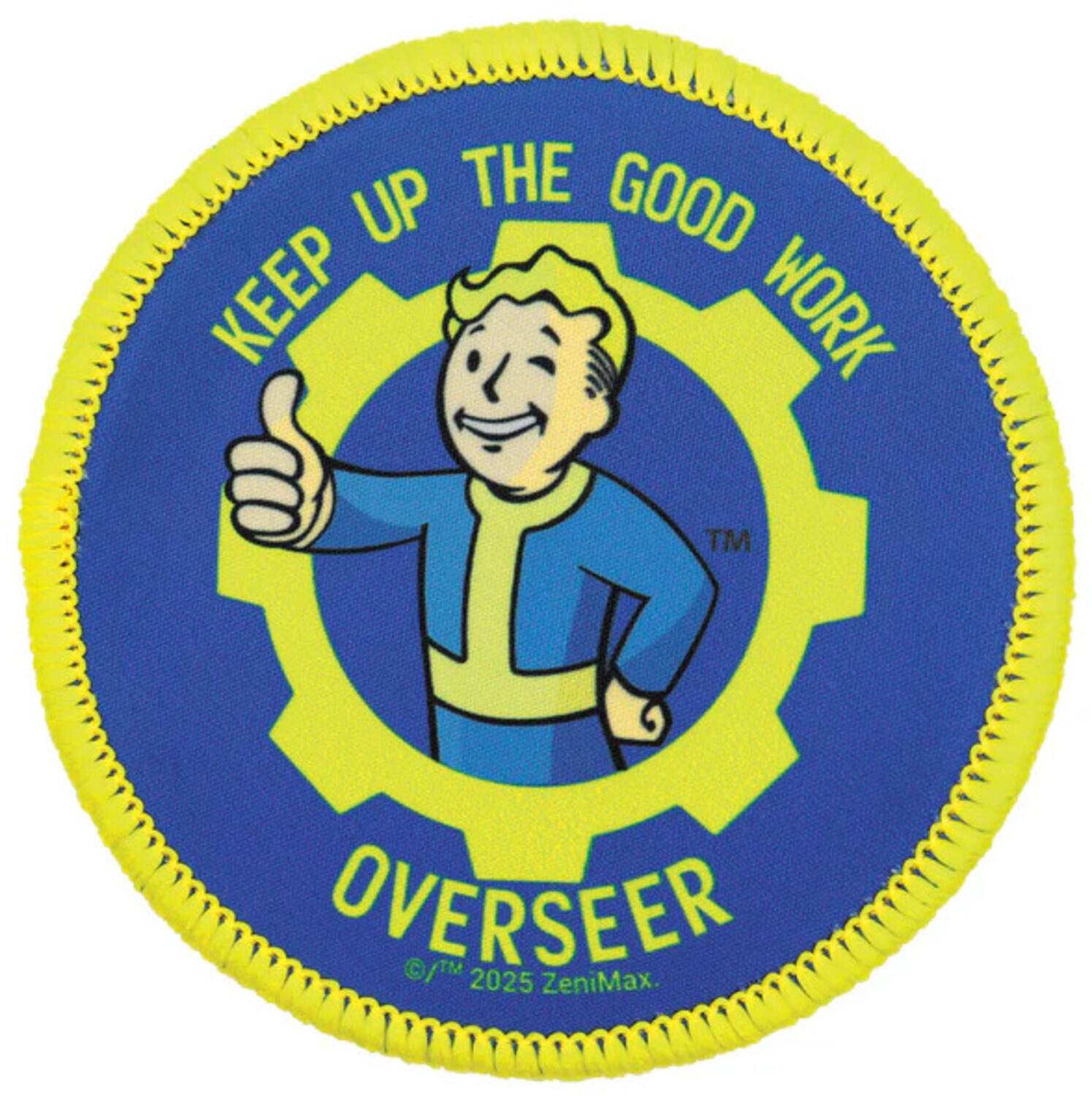 KEEP UP THE GOOD WORK  
OVERSEER  
©/™ 2025 ZeniMax.