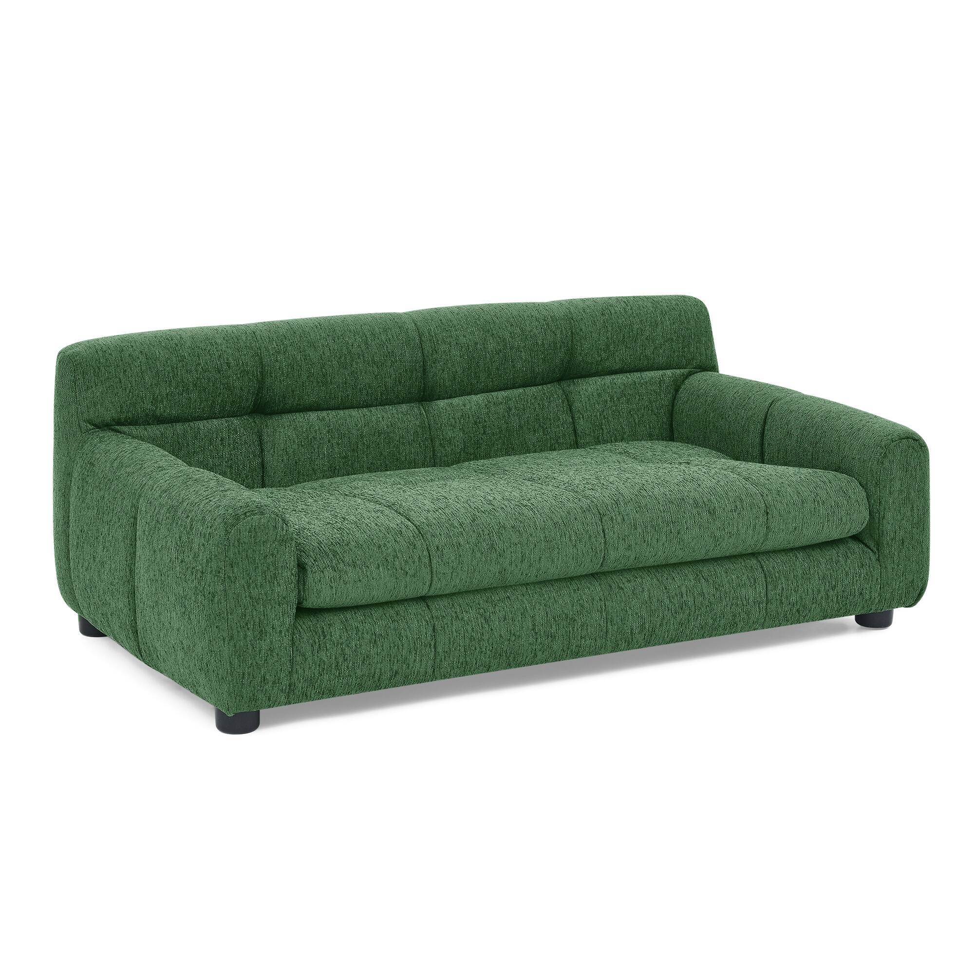 Alt View 5. APRILSOUL - Soft and comfortable pet sofa suitable for modern rectangular pet sofas for small and medium sized dogs Green - Green.