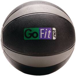 GoFit - Medicine Ball 12lbs - Gray