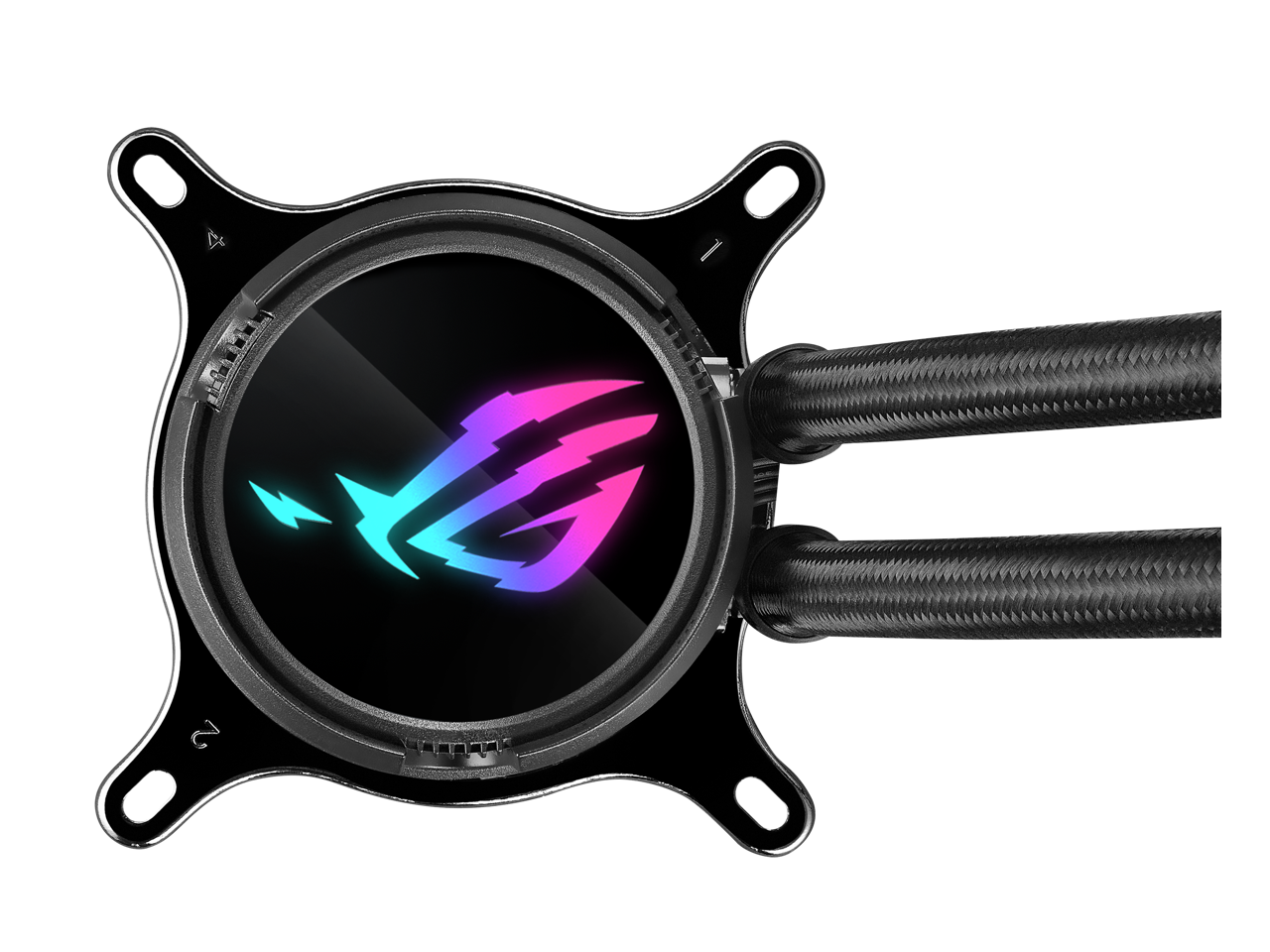 Alt View 7. ASUS - ASUS ROG Strix LC III 360 ARGB AIO Liquid Cooler with Rotatable Block, Gen7 v2 Pump, ARGB Fans, Aura Lighting - ARGB.