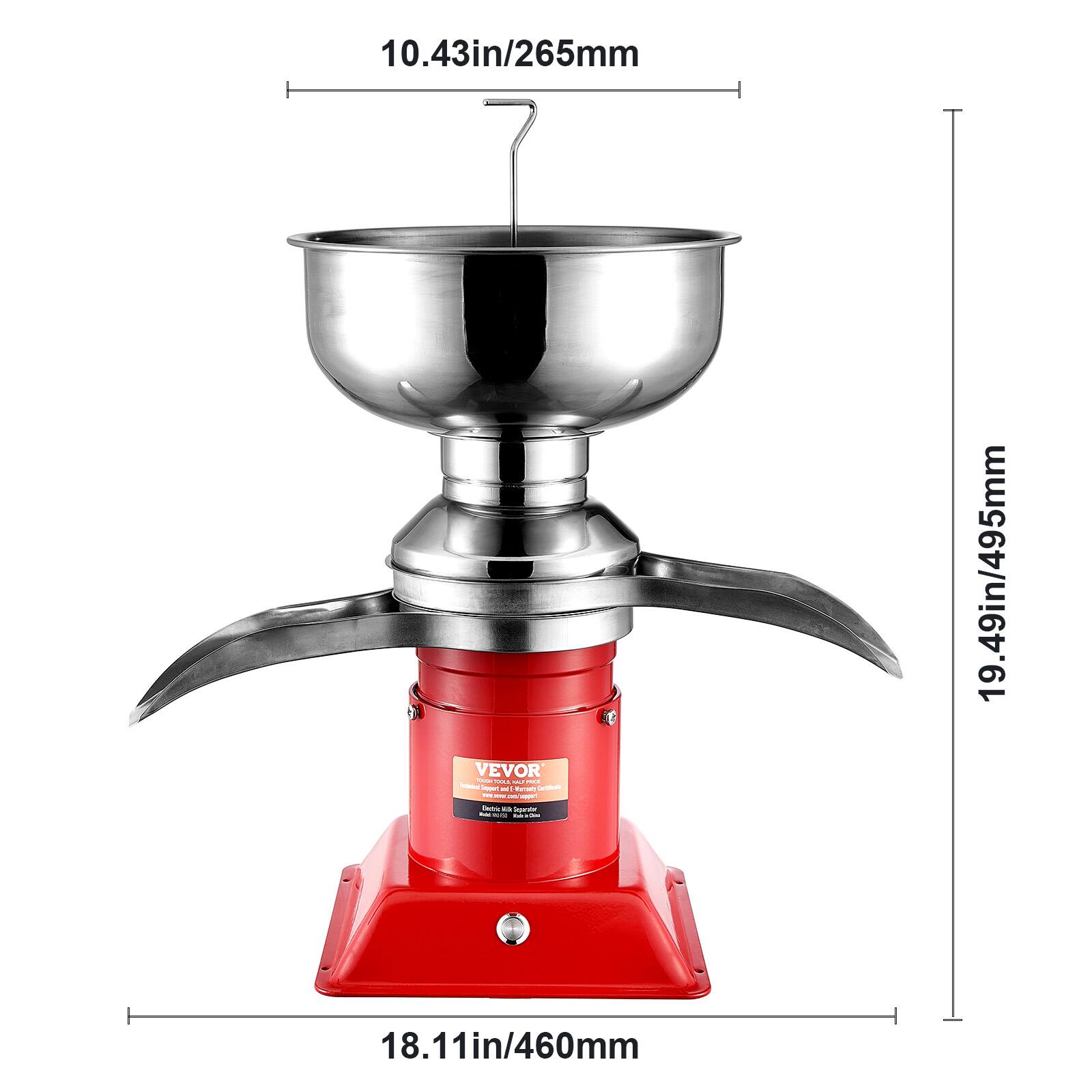 10.43in/265mm  
19.49in/495mm  
18.11in/460mm