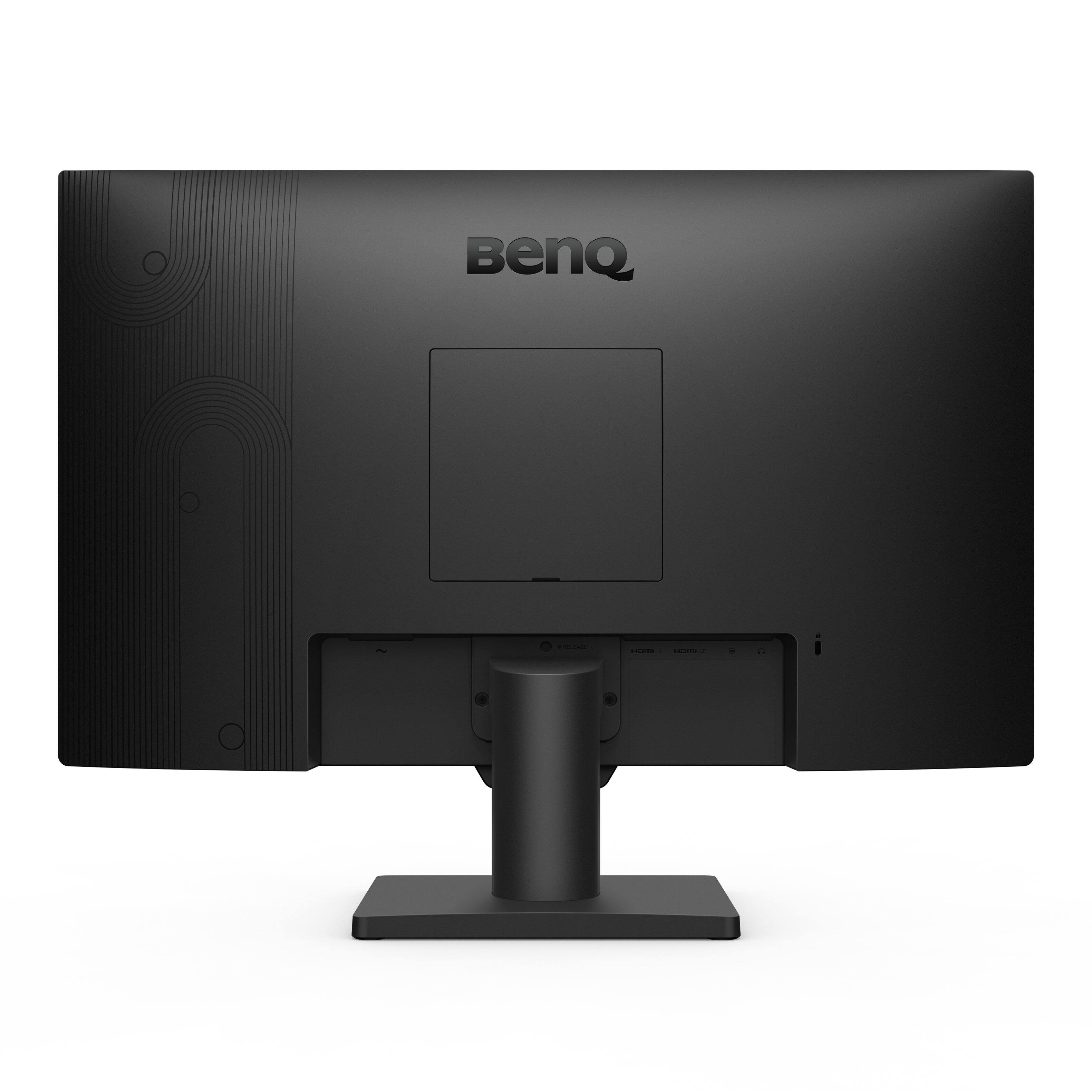 Back. BenQ - GW2490 23.8" IPS LED 1080p Monitor FHD 100Hz Ultra-Slim Bezel with Brightness Intelligence (HDMI/DP) - Black.