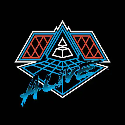 Front. Daft Punk - Alive 2007 - VINYL LP.