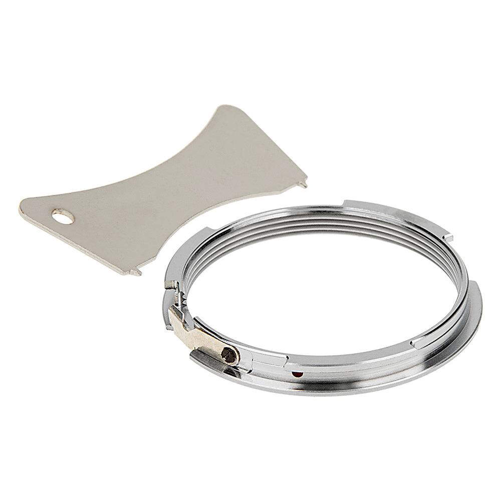 Left. Fotodiox - Pro Lens Adapter - Compatible with M42 Screw Mount Lenses to fit Pentax K Mount Cameras w/ Infinity Focus.