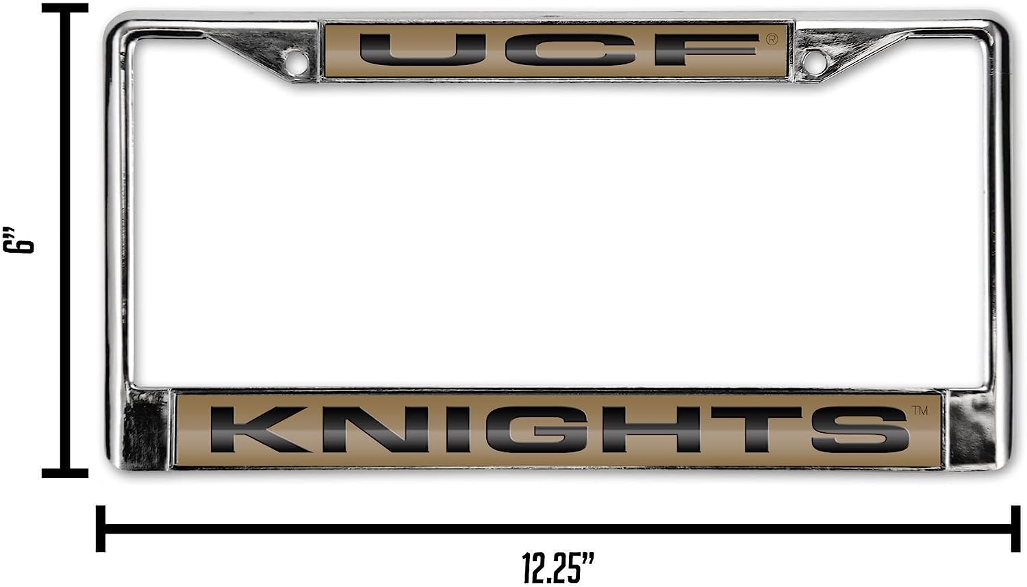 UCF  
KNIGHTS  

6"  
12.25"