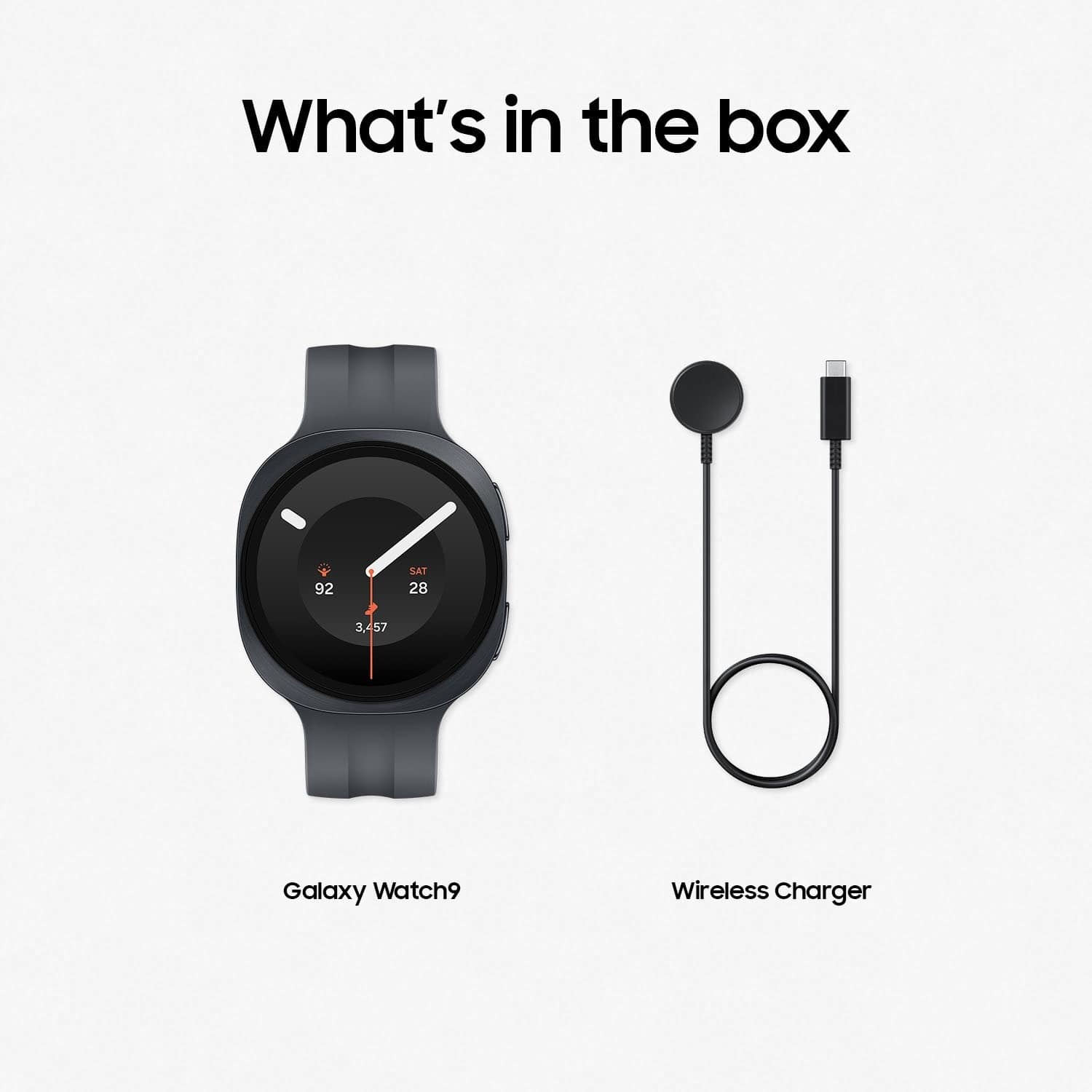 Samsung Galaxy Watch9 Aluminum Smartwatch 40mm LTE Graphite (2026