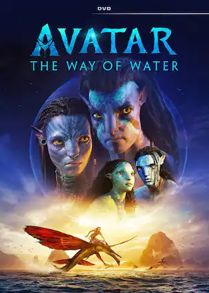 Front. Avatar: The Way of Water - DVD.