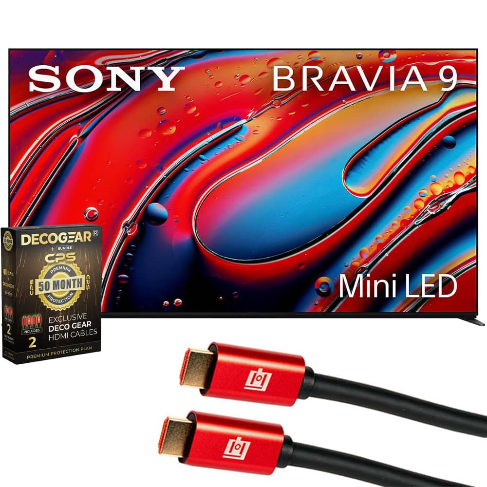 Sony - 85" BRAVIA 9 XR90 Series QLED Mini-LED 4K HDR Smart TV (2024) Bundle with 50 Month Extended Protection Plan