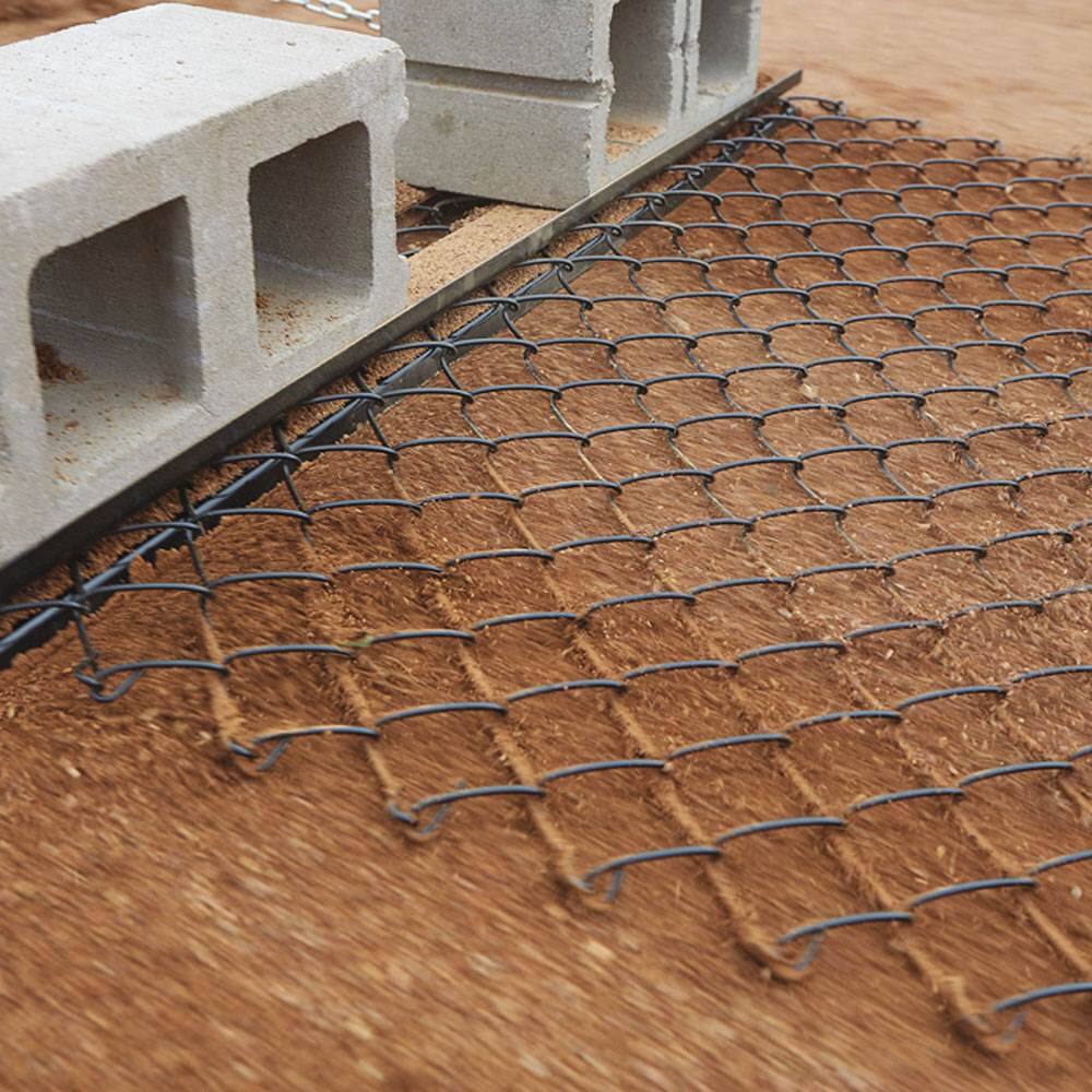 Alt View 4. Yard Tuff - Yard Tuff 5 x 4 Foot Steel Durable Chain Rake Field Leveling ATV Drag Harrow - Black.