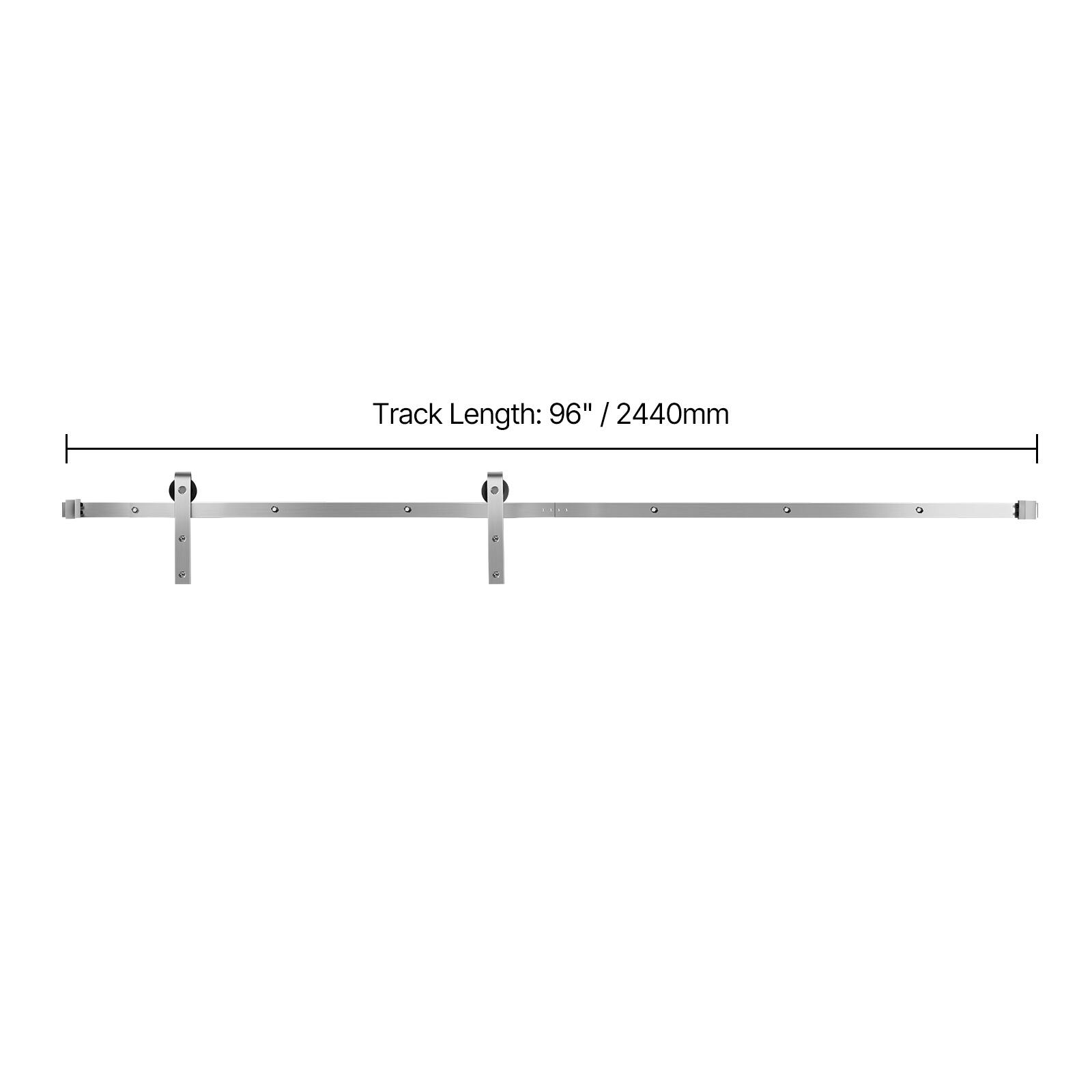 Track Length: 96" / 2440mm