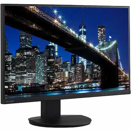 Front. Sharp - Sharp NEC Display MultiSync DD-EA272U 27" Class 4K UHD LED Monitor - 16:9 - 27" Viewable - In-plane Switching (IPS) - Black.