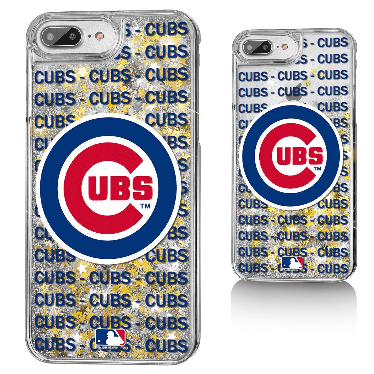 Keyscaper - MLB - Chicago Cubs iPhone Text Backdrop Design Case - 14 - Multicolor