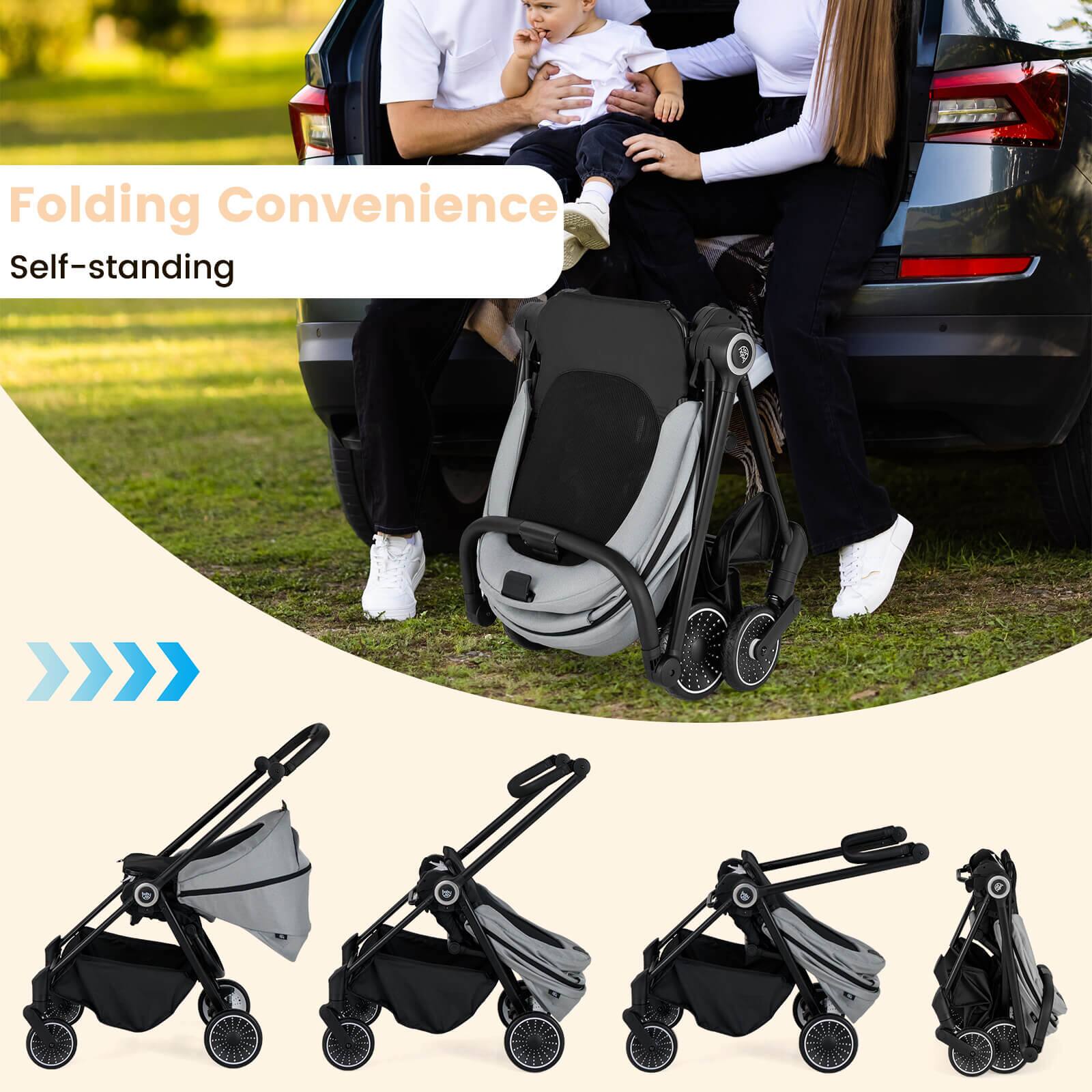 Folding Convenience  
Self-standing