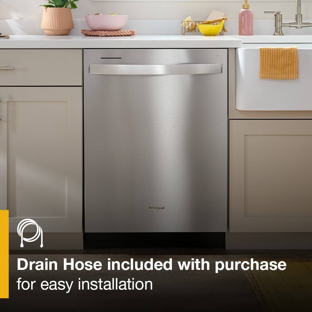 Whirlpool Drain Hose included with purchase for easy installation