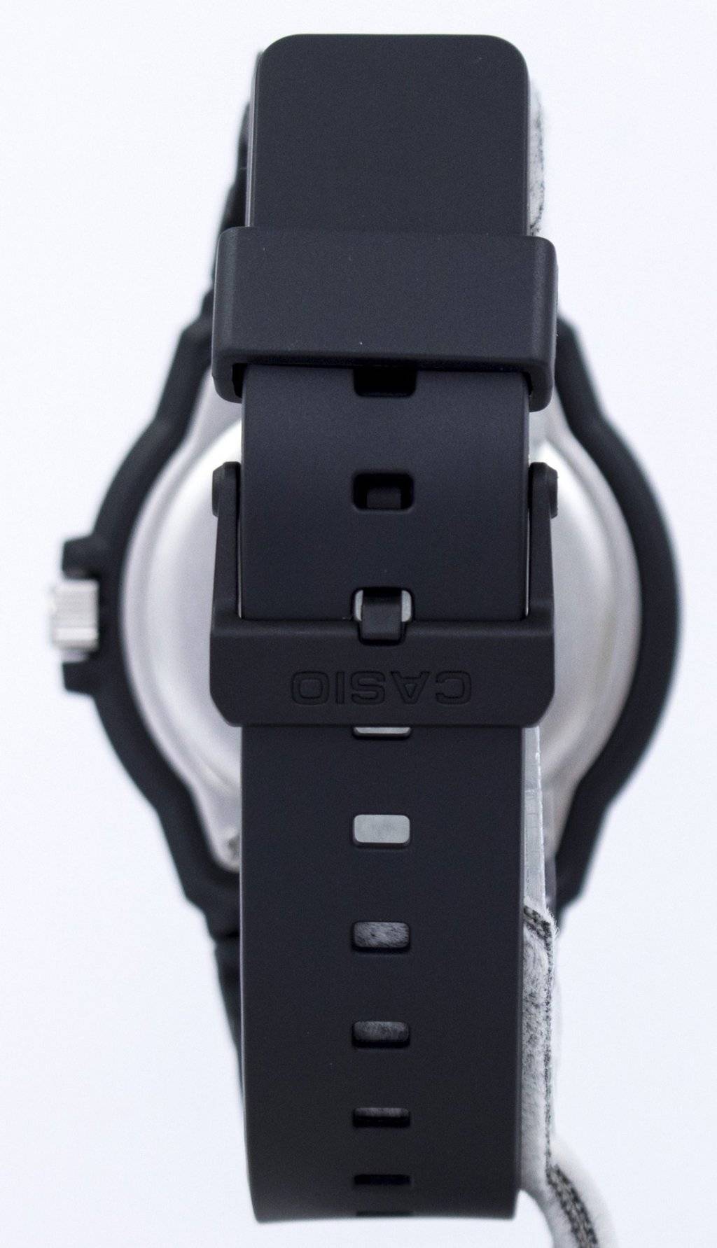 Back. Casio - Casio Men’s Black and White Analog Sport Watch - MRW-200H-7BV - Black.