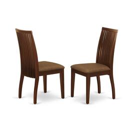 East West Furniture - Dining Room Set Mahogany - Brown