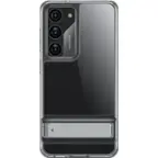 Front. SaharaCase - AirShield Boost Kickstand Series Case for Samsung Galaxy S23+ - Clear.
