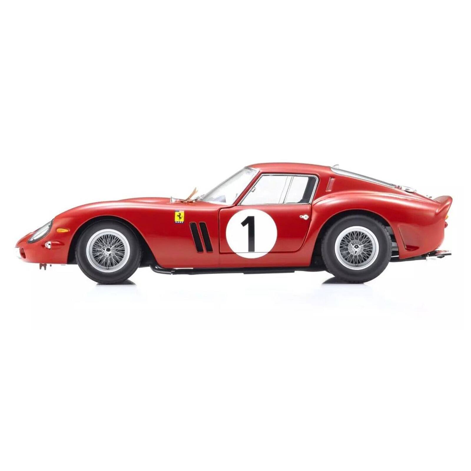 Alt View 3. Kyosho - Ferrari 250 GTO #1 "North American Racing Team (NART)" Winner "1000 km of Paris" (1962) 1/18 Model Car by Kyosho.