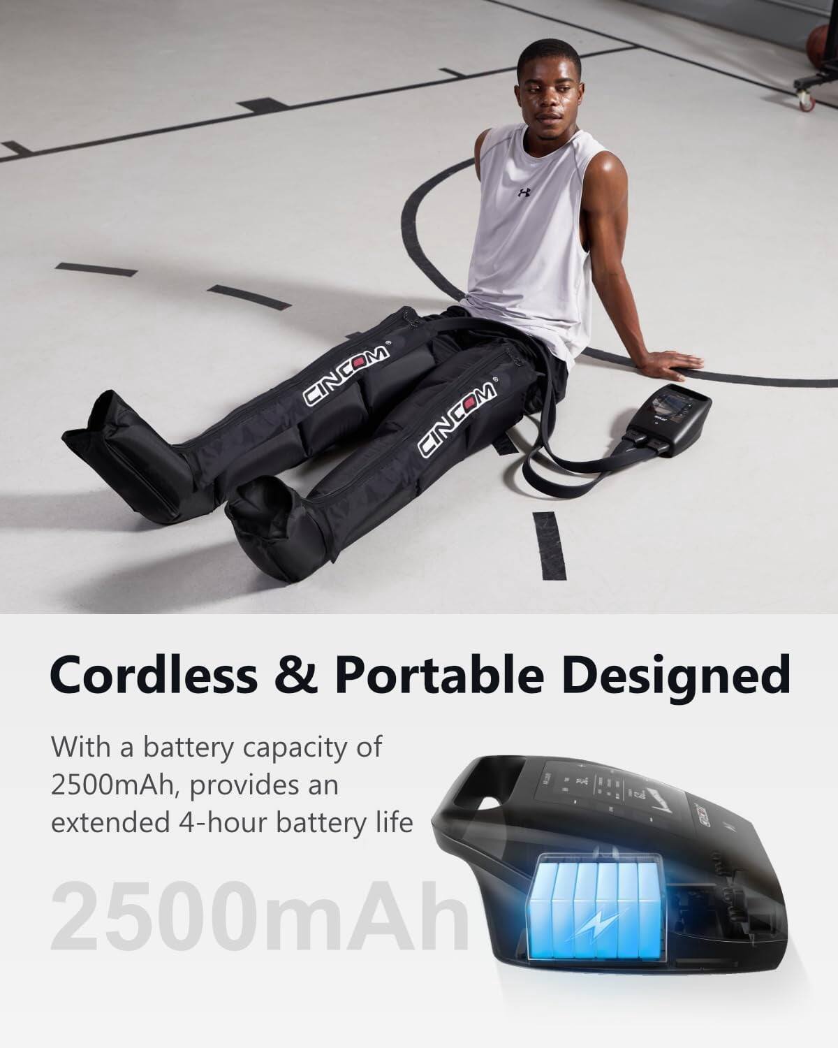 CINCOM CINCOM

Cordless & Portable Designed

With a battery capacity of 2500mAh, provides an extended 4-hour battery life

2500mAh